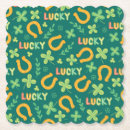 Search for clover designs coasters Luck