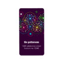 Search for new years eve return address labels Colourful