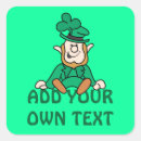Search for little leprechaun stickers Ireland