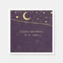 Search for celestial napkins Stars and moon