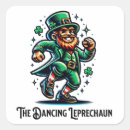 Search for dancing leprechaun stickers Irish