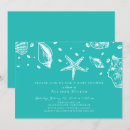 Search for shell invitations Blue