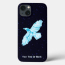 Search for raven bird iphone cases Blue