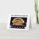 Search for burger birthday cards Food