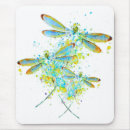 Recherche de libellule tapis souris Insecte