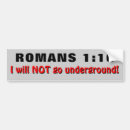 Search for bible verse romans bumper stickers God
