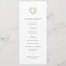Search for heart wedding programs Minimal