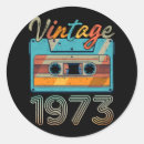 Search for 1973 vintage stickers 50th