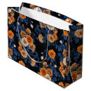 Search for blue and orange gift bags Floral