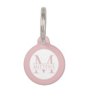 Recherche de pink pet tags Chat