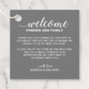 Search for welcome tags Out of town guests