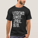 Search for born in 1979 tshirts Perfect