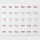 Search for datings wrapping paper Calligraphy typography elegant