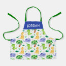 Search for baby dinosaur aprons Child's room