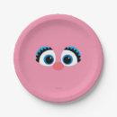Recherche de sesame street plates Rose monster sesame st