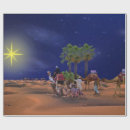Search for wise men wrapping paper Star of bethlehem