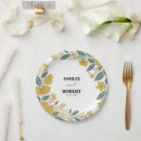 Search for floral wedding plates Bridal shower