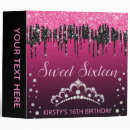 Search for sweet 16 photo binders Hot pink