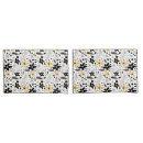 Search for black yellow pillowcases Floral