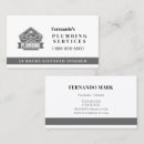 Search for plumbing and heating business cards Professional