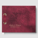 Search for burgundy wedding guest books Fancy