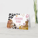 Search for cowgirl thank you cards Western