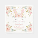 Recherche de blush floral napkins Rose