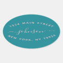 Search for black and white logo stickers Simple typography