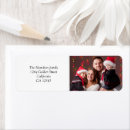 Search for mistletoe return address labels Winter