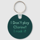 Search for clarinets keychains Clarinet player