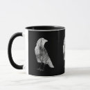 Search for crow art mugs Blackbird