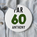 Search for 60th birthday buttons 60 years