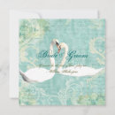Recherche de cygne vintage invitations Floral