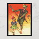 Search for vintage krampus postcards Naughty