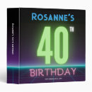 Search for retro 80s binders Neon