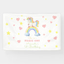 Recherche de rainbow birthday banners Anniversaire de la licorne