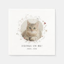 Search for pet wedding napkins Drinks on us