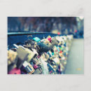 Search for love locks postcards France