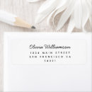 Search for customizeable return address labels Stylish