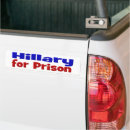 Search for prison bumper stickers Anti hillary clinton
