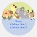 Recherche de singe bleu autocollants Jungle