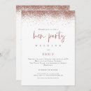 Search for gold glitter bachelorette party invitations Girly