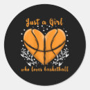 Search for basketball sport stickers Girl