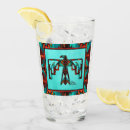 Search for native american beer glasses Turquoise