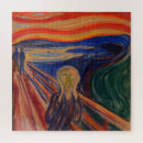 Recherche de edvard munch puzzles Hurler