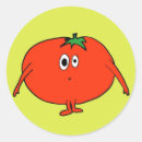 Search for funny tomato stickers Cute