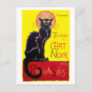 Recherche de cabaret vintage cartes postales Chat