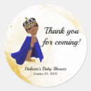 Search for prince baby shower stickers Blue