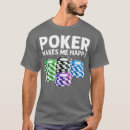 Recherche de poker mens tshirts Lecture
