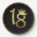 Search for 18th birthday plates Party